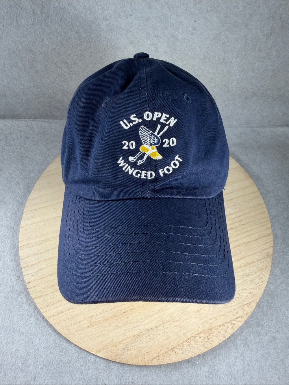 Official 2020 US Open Winged Foot Golf Hat Navy Blue USGA Adjustable Size OSFM
